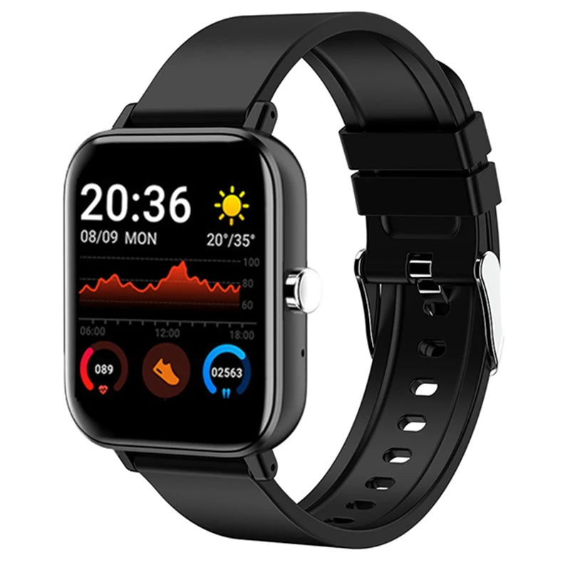 2024 New Smart Watch Women Full Touch Bracelet For Android IOS GPS Fitness Tracker Blood Pressure Smart phone Smartwatch Men+Box