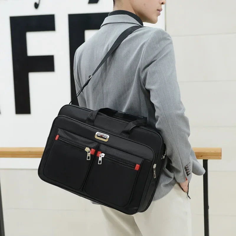 Convenient Practical Briefcase Travel Necessary Laptop Storage Bags Office Lighten Stylish Crossbody Shoulder