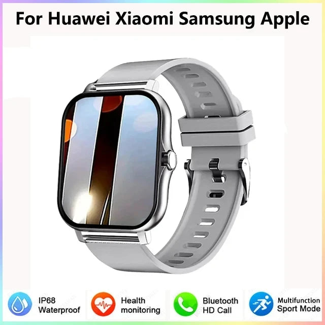 2024 Smart Watch For Men Women Gift Full Touch Screen Sports Fitness Watches Bluetooth Calls Digital Smartwatch Wristwatch NEW