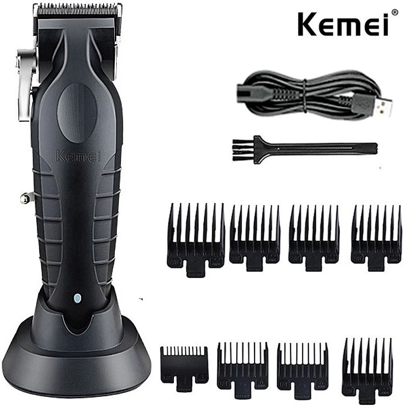 Kemei KM-2296 KM-2299 KM-1102 Professional Hair Clipper Kit Electric Shaver Male Hair Cutting Machine Men’s Trimmer Machine