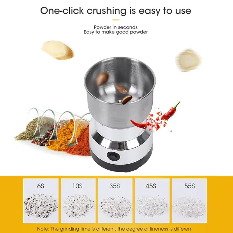 Nut Bean Spice Blender Kitchen Multifunctional Coffee Chopping Blade Grain Grinder Home Electric Coffee Grinder