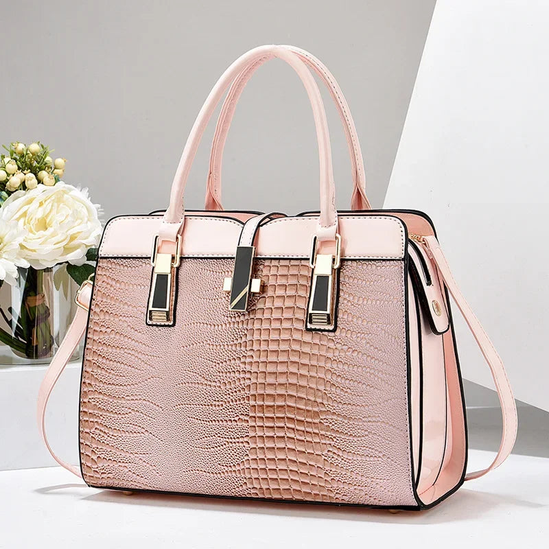 Casual Tote Bags Quality Leather Female Crossbody Bags 2024 New Luxury Handbags Women Bags Designer for Women Shoulder Bag Sac