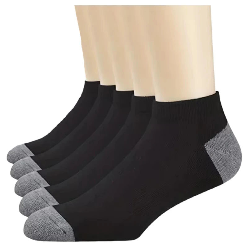 20/10/6/5/4/3/1pairs Men's Fashion Cotton Breathable Comfortable Ankle Socks, Men's Summer Socks