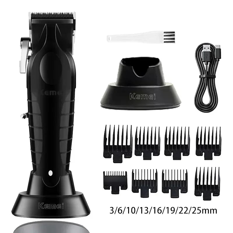 Kemei Hair Clipper Kit KM-2296 KM-2299 KM-1102 Men's Electric Hair Trimmer Machine Professional Hair Cutting Machine Clipper