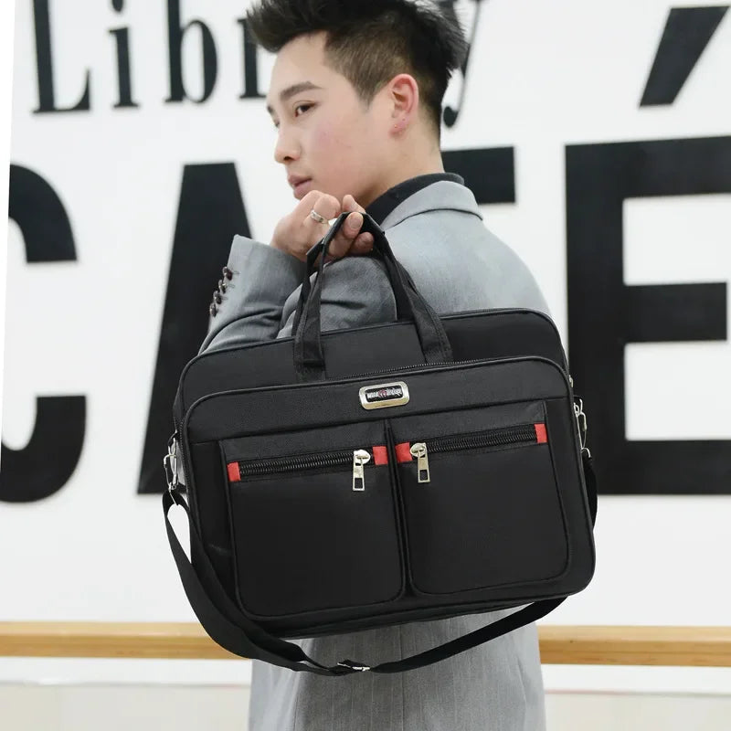 Convenient Practical Briefcase Travel Necessary Laptop Storage Bags Office Lighten Stylish Crossbody Shoulder