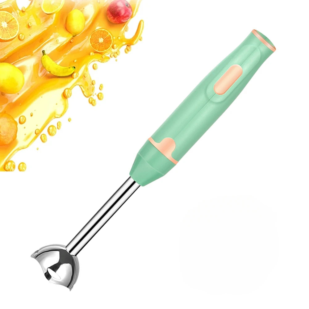 Immersion Hand Stick Blender Electric Food Vegetable Grinder Handheld Stick Mixer for Smoothies Sauces Baby Food Soups