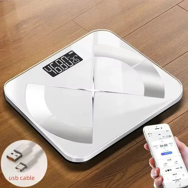 Electronic Scale Smart Bluetooth Weighing Human Charging Simple Weight Scale Weighing Household Fat Body Fat Measurement Scale