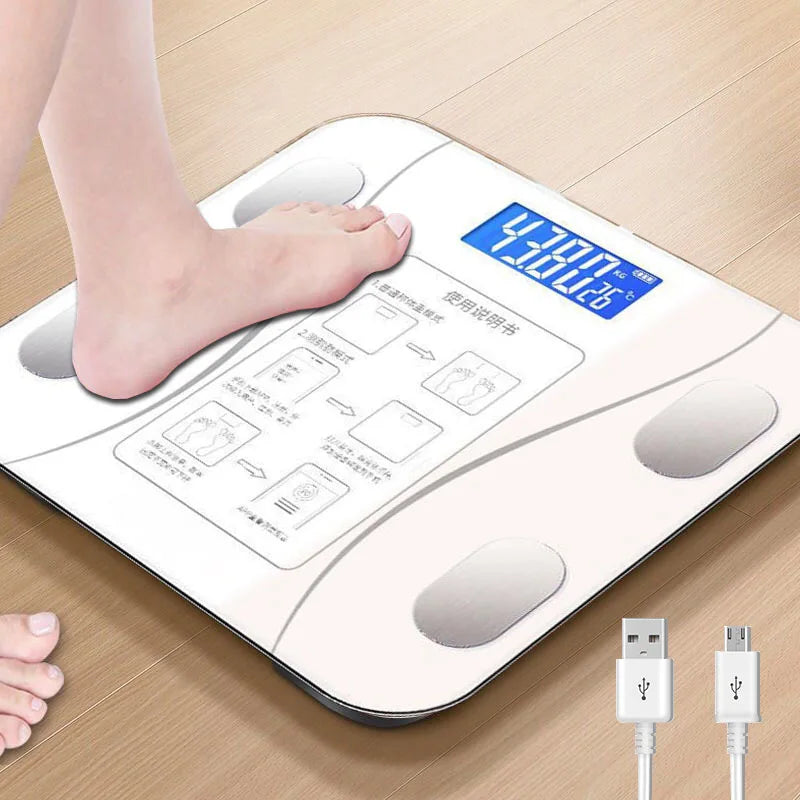 Weight Scale Smart APP Synchronized Body Fat Scale Bathroom Digital Scale Bluetooth Body Fat Scale Body Composition Analyzer