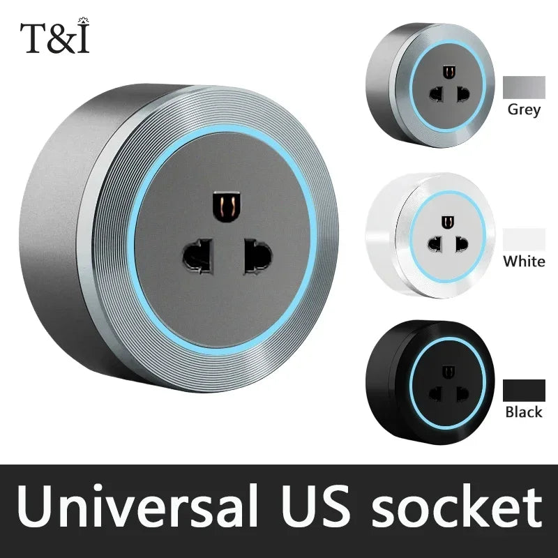 Power Track Socket Home Appliances Pop Electric Plug Adapter UK US EU Standard Wall Socket With Usb Embeded And Surface