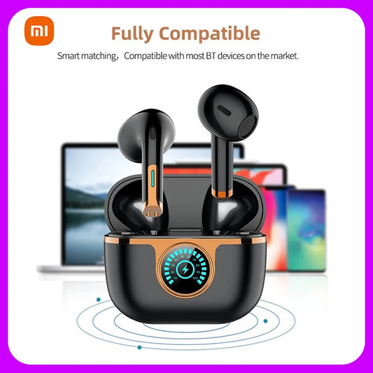 Xiaomi J1 Wireless Bluetooth Earphones Headphones Outdoor Sport Headset 5.3 With Charging Bin Touch Control Earbuds For Muisc