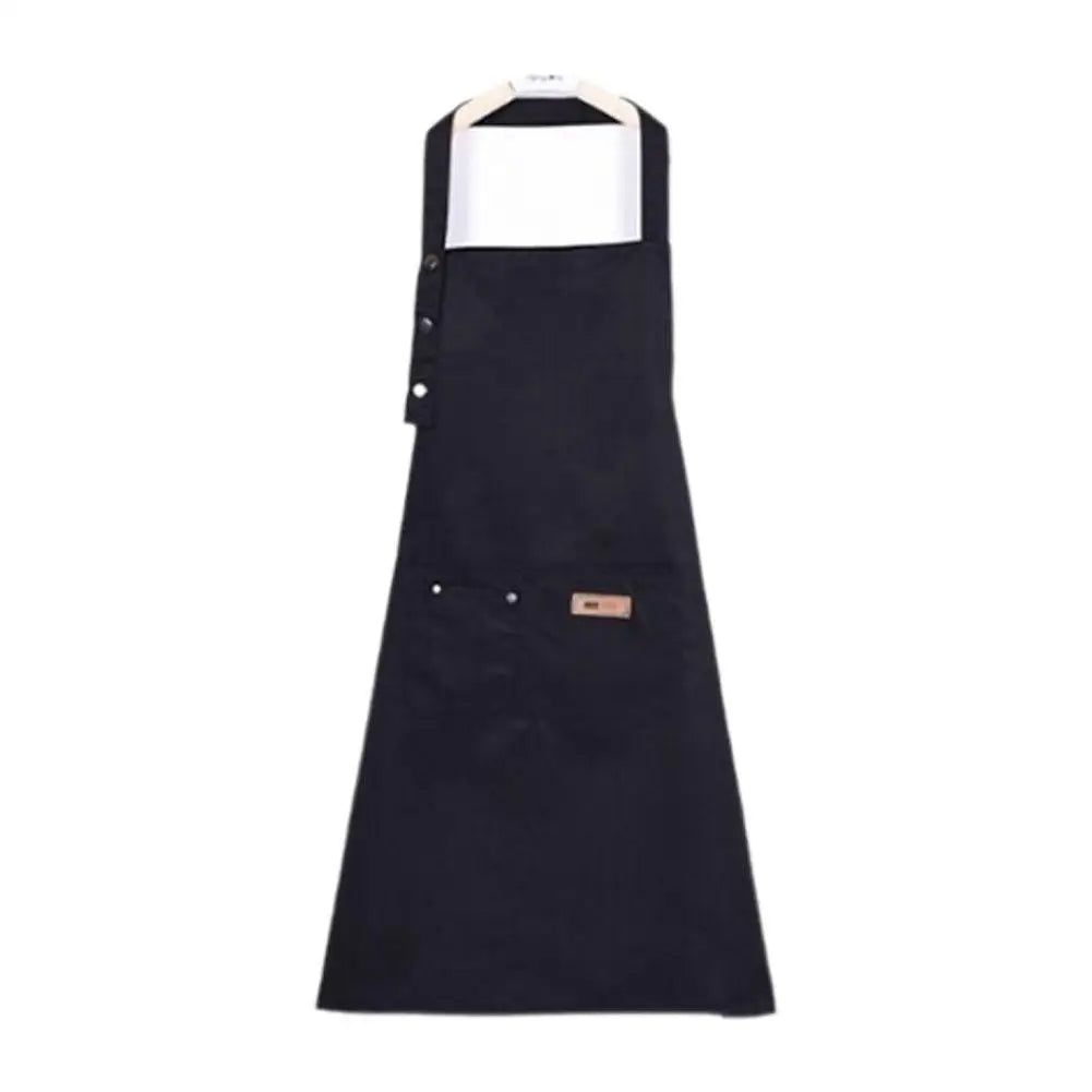 Kitchen Household Cooking Apron Men Women Oil-Proof Waterproof Work Housework Apron Overalls For BBQ Shop Nail Salon