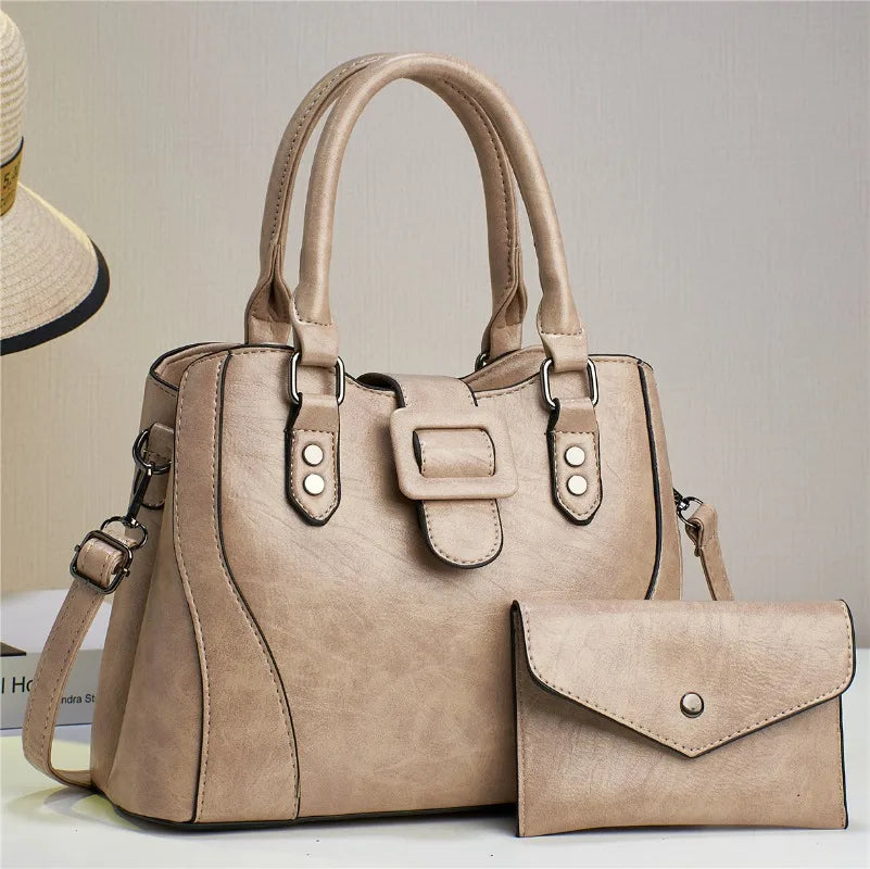 Luxury Brand Designer Women'S Handbag Large Capacity Shoulder Bag Classic Retro Crossbody Bag Commuting Versatile Tote Bag Women