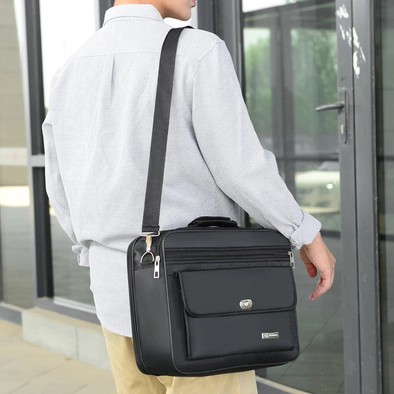 Men's Briefcase Handbags 17inch Large Capacity Men Business Bag Casual Men Shoulder Bag Brand Good Quality Messenger Bag