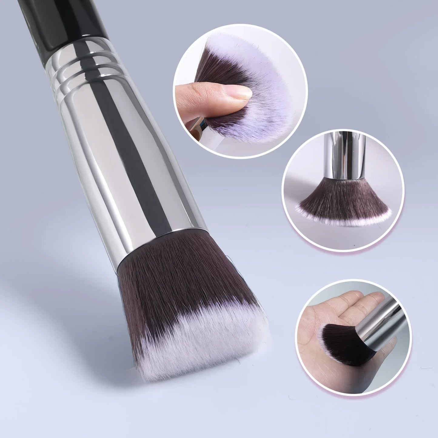 Powder Brush Professional Makeup Brushes Black Multifunctional Foundation Blush Sculpting Bronzer Brush Make Up Tools