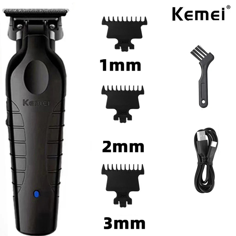 Kemei KM-2296 KM-2299 KM-1102 Professional Hair Clipper Kit Electric Shaver Male Hair Cutting Machine Men’s Trimmer Machine