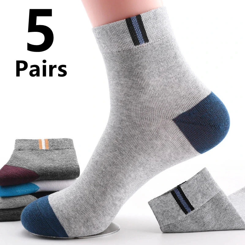 20/10/6/5/4/3/1pairs Men's Fashion Cotton Breathable Comfortable Ankle Socks, Men's Summer Socks