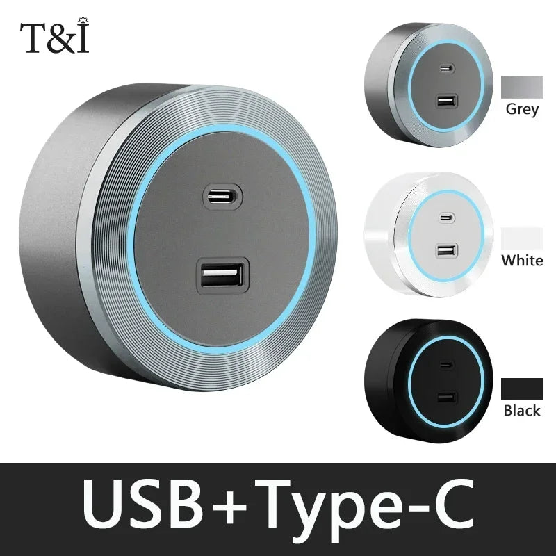 Power Track Socket Home Appliances Pop Electric Plug Adapter UK US EU Standard Wall Socket With Usb Embeded And Surface