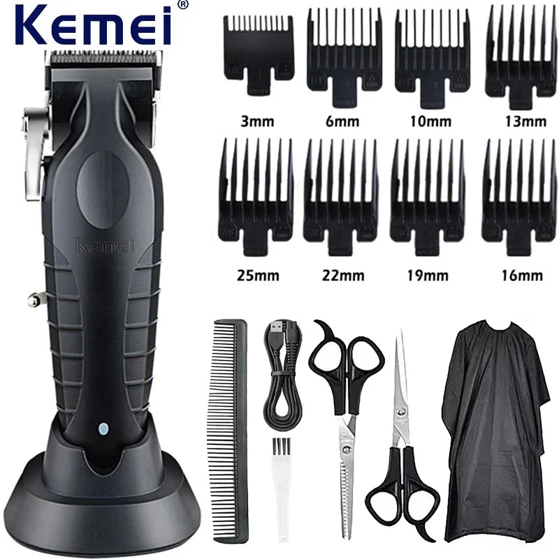 Kemei Hair Clipper Kit KM-2296 KM-2299 KM-1102 Men's Electric Hair Trimmer Machine Professional Hair Cutting Machine Clipper