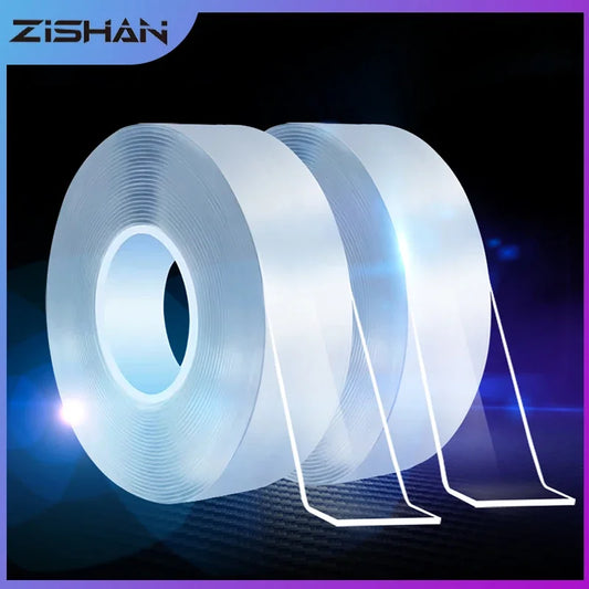 1/3/5m Nano Tape Double-Sided Adhesive Tape Traceless Waterproof Tape For Bathroom Kitchen Sink Tap Gel Sticker