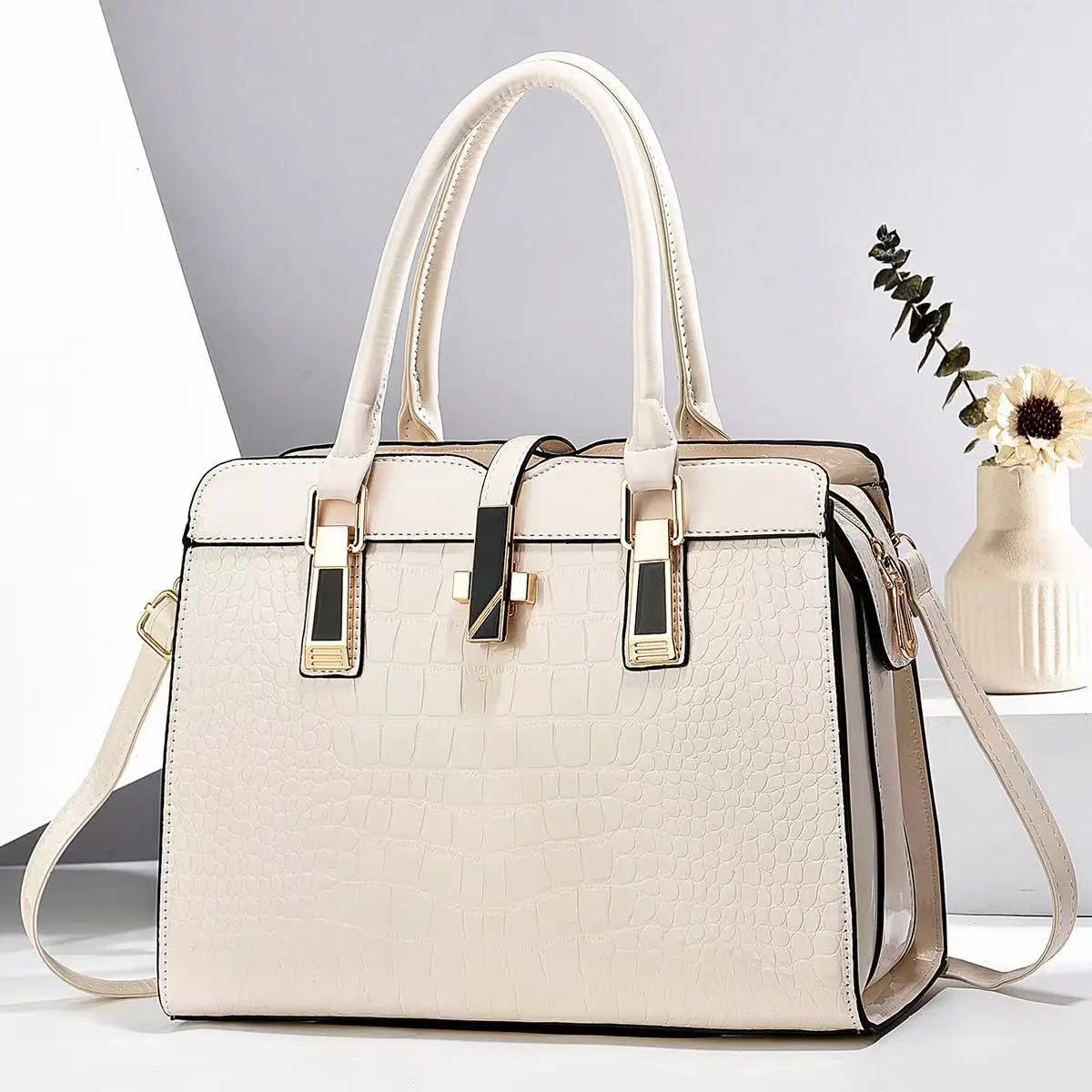 Bright Leather Women's Handbags Trend Designer Female Shoulder Bags Luxury Brand Ladies Bags Large Capacity Shopping Bags