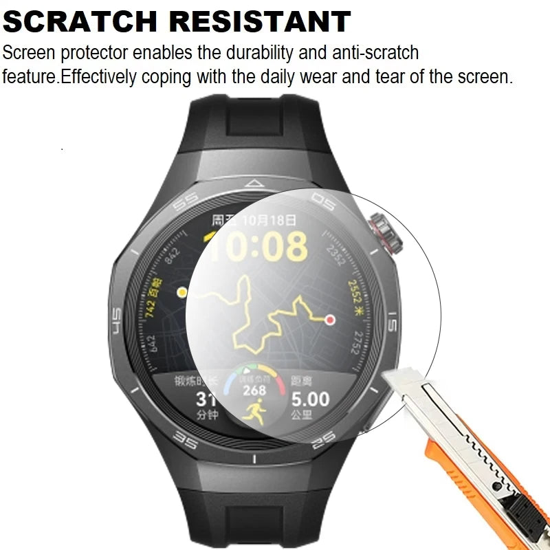 Tempered Glass Screen Protector For Huawei Watch GT 5 Pro Full Cover Anti-scratch Film For huawei GT5 Pro 42MM 46MM Accessories