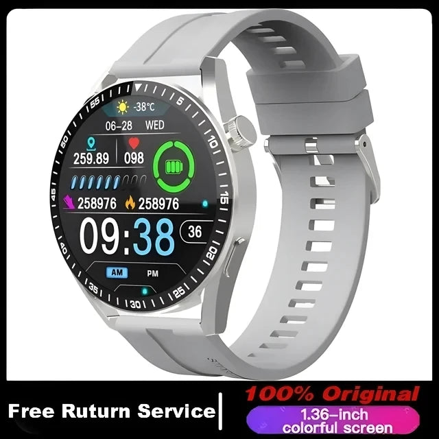 New GPS Smart Watch GT4 for Men Women AMOLED 360*360 HD Screen Heart Rate DIY Face Bluetooth Call SmartWatch NFC GT4 Pro 2024