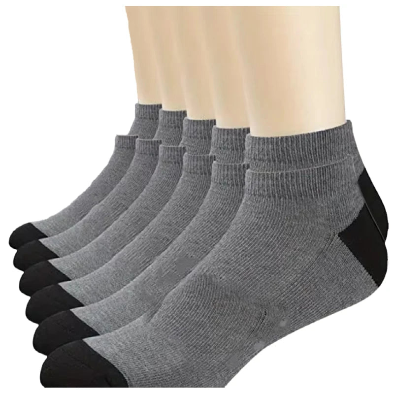 20/10/6/5/4/3/1pairs Men's Fashion Cotton Breathable Comfortable Ankle Socks, Men's Summer Socks