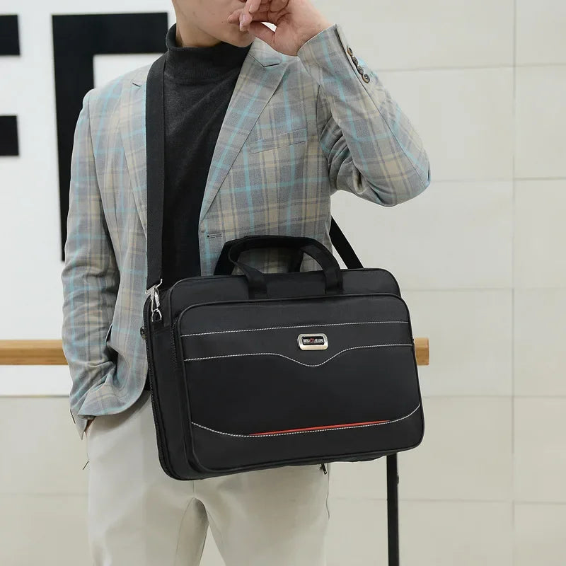 Convenient Practical Briefcase Travel Necessary Laptop Storage Bags Office Lighten Stylish Crossbody Shoulder