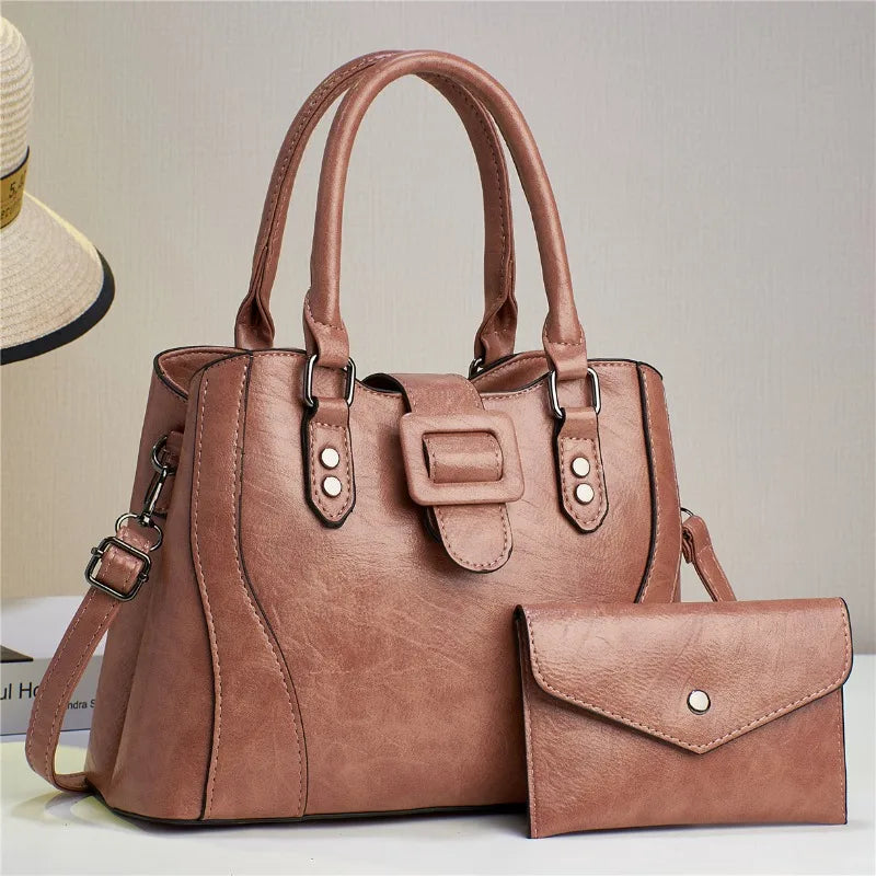 Luxury Brand Designer Women'S Handbag Large Capacity Shoulder Bag Classic Retro Crossbody Bag Commuting Versatile Tote Bag Women