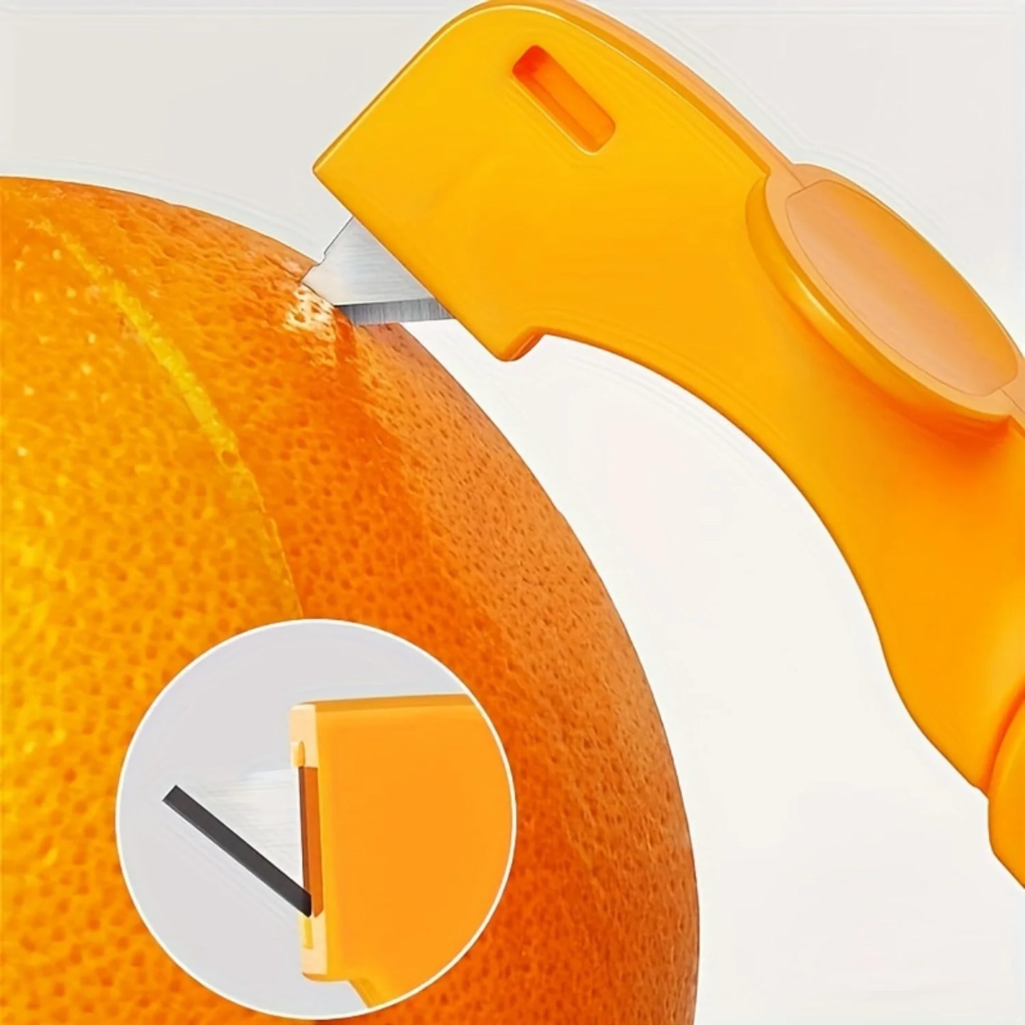 Creative Folding Orange Peeler And Fruit Cutter,  Gadget For Easy Peeling Of Oranges, Lemons, And Grapefruits