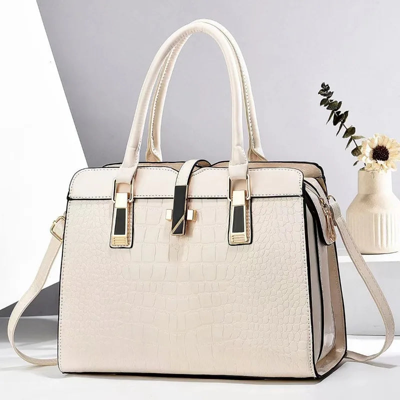 Large Capacity Handbag Women Tote Bag High Quality Leather Shoulder Messenger Bags for Women New Luxury Brand Tote Bags