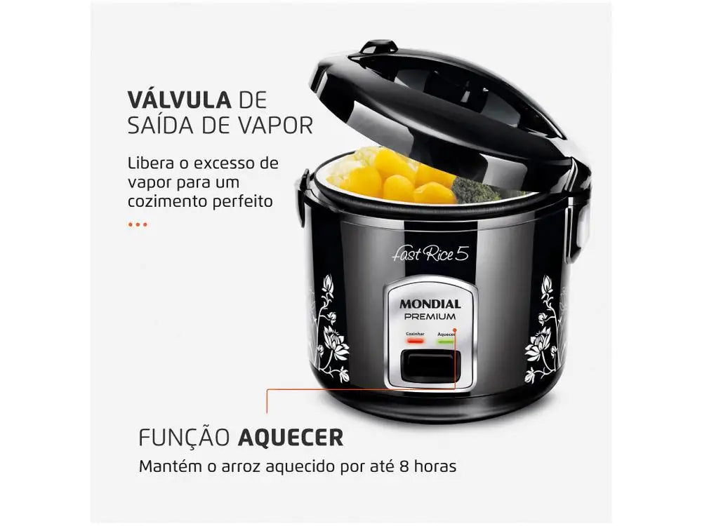 Mondial Fast Rice 5 - 220V Electric Rice Cooker