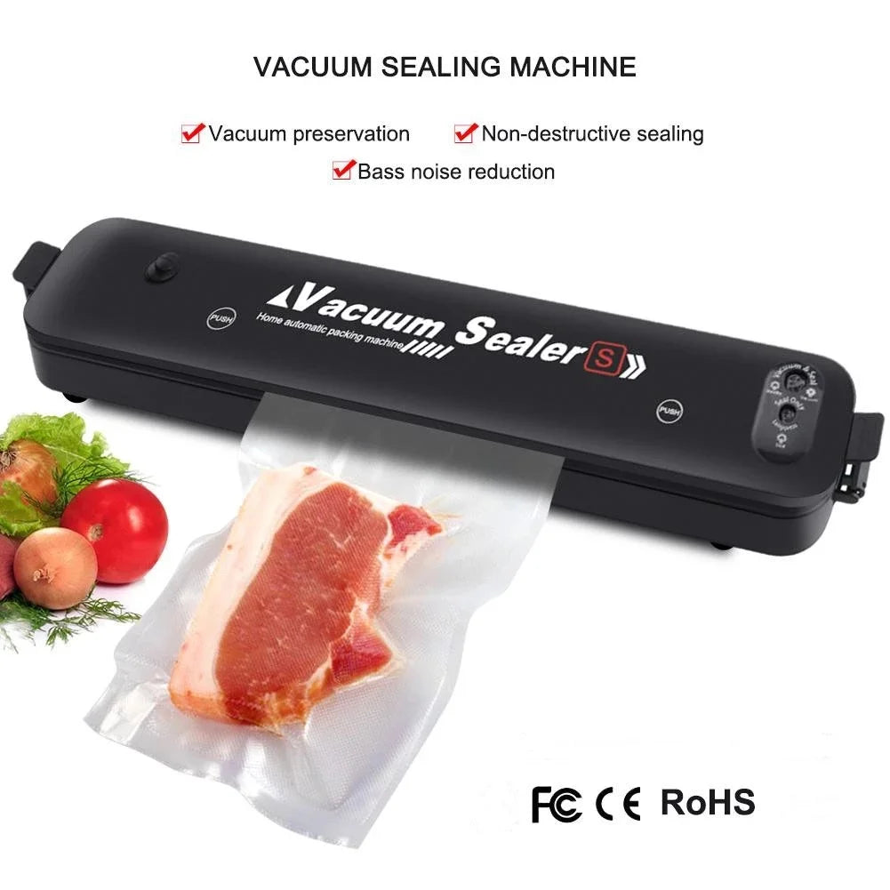 Vacuum Sealer Packaging Machine Food Vacuum Sealer Vacuum Bags Household Vacuum Food Sealing Machine Food Storage Tools