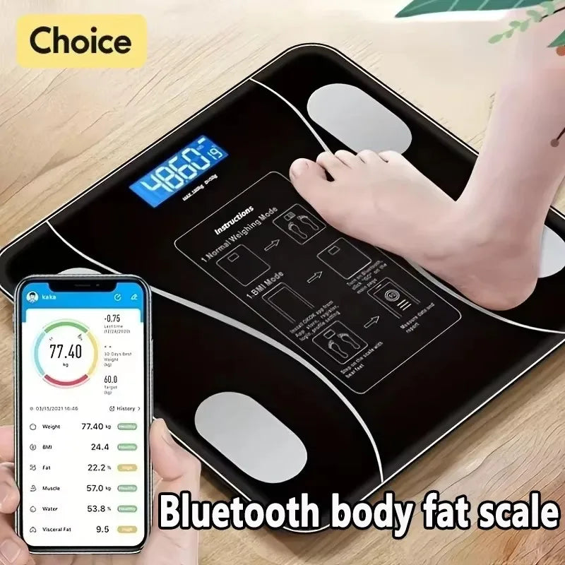 Electronic Scale Smart Bluetooth Weighing Human Charging Simple Weight Scale Weighing Household Fat Body Fat Measurement Scale