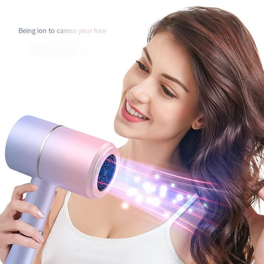 MIni Folding Hairdryer 110V-240V 700W with Carrying Bag Hot Air Anion Hair Care for Home Travel Hair Dryer Blow Drier Portable