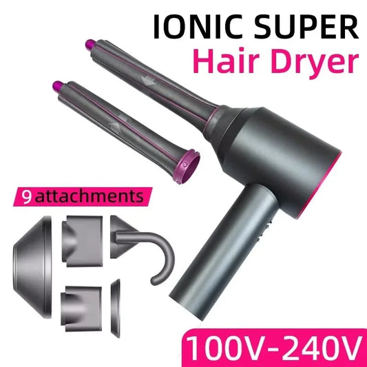 New Professional Super Speed Sound Hair Dryer Personal Hair Care Styling Negative Ion Powerful Home Travel Portable Hair Dryer