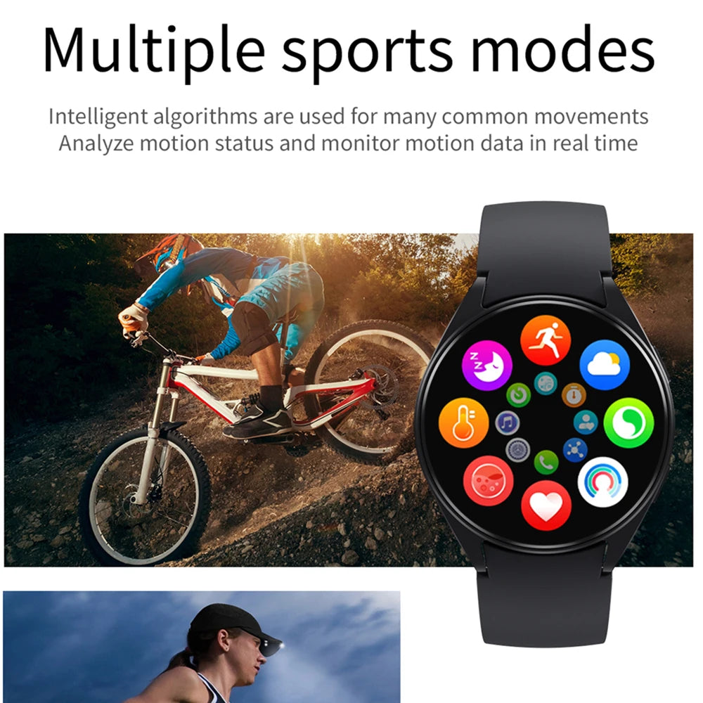 New Smart Watch 6 Men And Woman 1.44 Inch Screen Bluetooth Call Heart Rate Health Monitoring For Sunxing Wacthes 6 Pro Updates