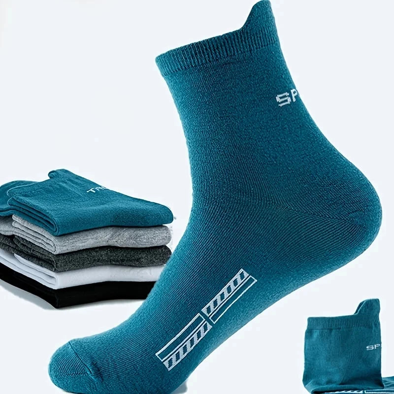 20/10/6/5/4/3/1pairs Men's Fashion Cotton Breathable Comfortable Ankle Socks, Men's Summer Socks