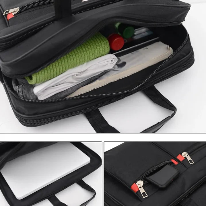 Convenient Practical Briefcase Travel Necessary Laptop Storage Bags Office Lighten Stylish Crossbody Shoulder