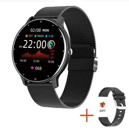 LIGE Women Smart band Watch Real-time Weather Forecast Activity Tracker Watches Heart Rate Monitor Sports Ladies Smart Watch Men