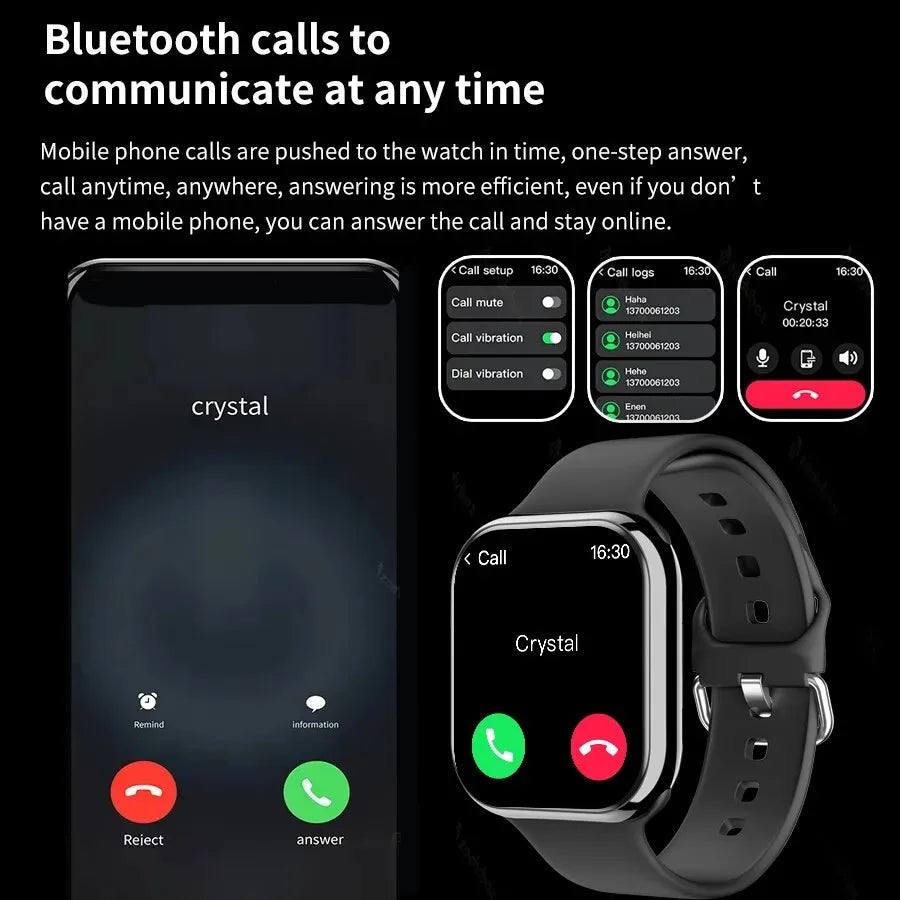 2024 GPS Smart Watch Series 10 For Apple Watch 10 Memory Music Video Bluetooth Call Waterproof NFC Smartwatch For Android IOS